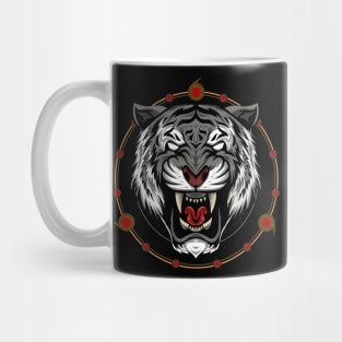 Angry Tiger with sacred symbol Mug